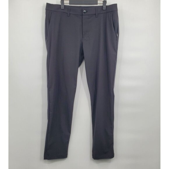 Lululemon ABC Classic Fit Trouser Pants Men Size 35 Lightweight Casual